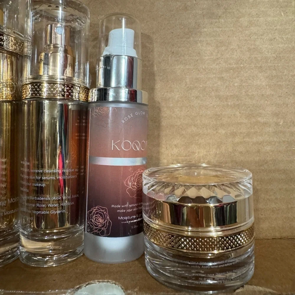 Organic Rose Skin Care Full Set KOQODEL Wkin Care